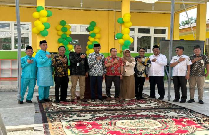 Peresmian Bantuan Revitalisasi Gedung SMA Muhammadiyah Bangkinang Resmi Dilaksanakan